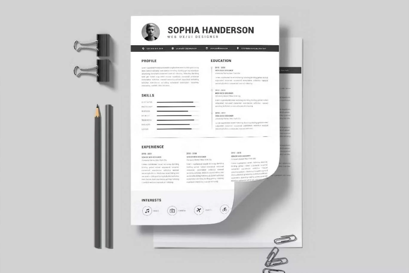 Canadian CV Format