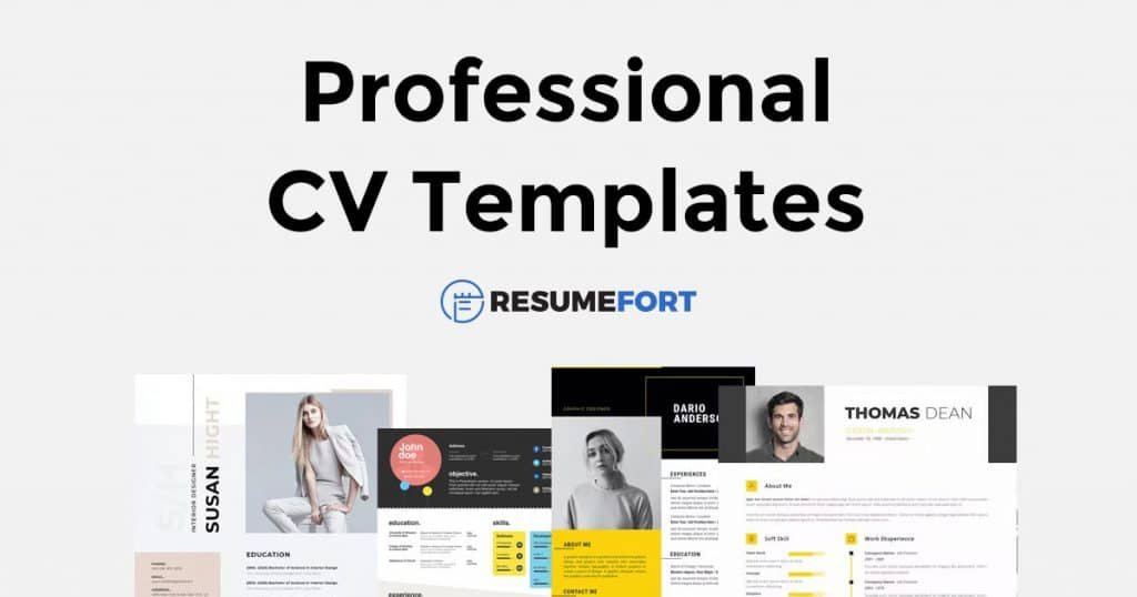 professional CV templates